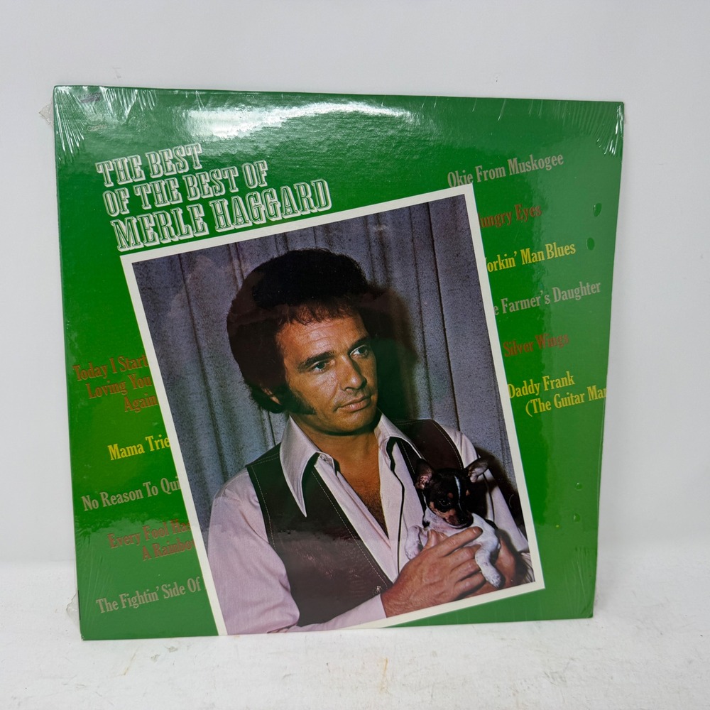 Merle Haggard Best of the Best LP 1972 Capitol R133505 RCA Club Shrink